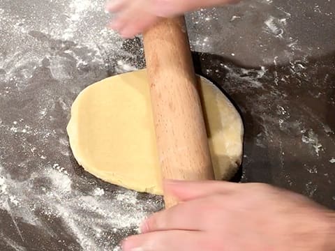 Fonçage parfait d'un cercle à tarte - 23