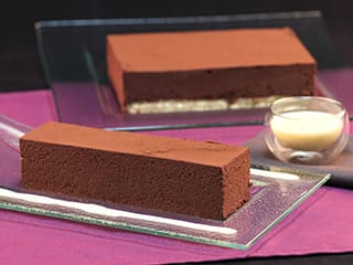 Fondant au chocolat noir