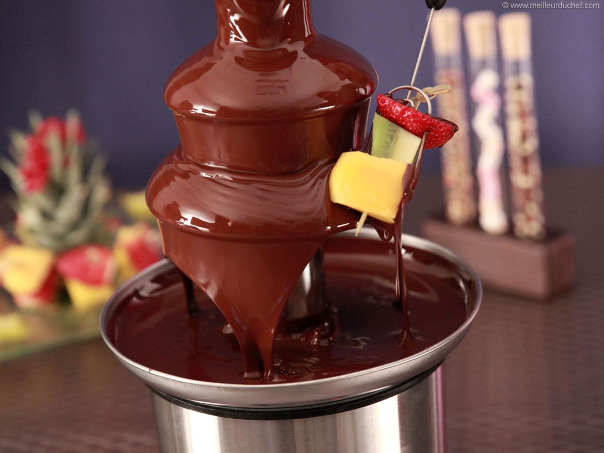 Chocolat noir pour fontaine