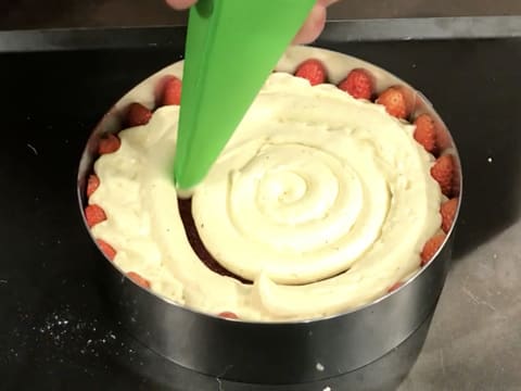 Fraisier à la crème mousseline - Fiche recette illustrée - Meilleur du Chef