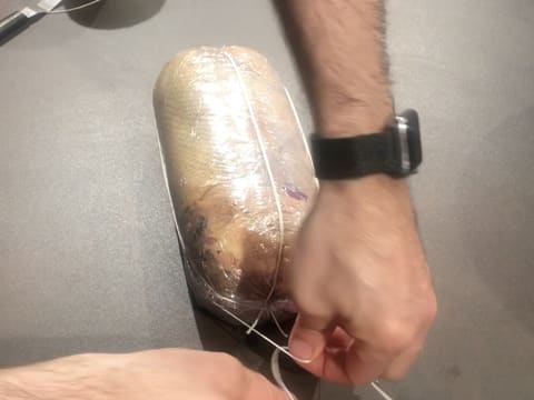 Galantine de canette au foie gras et champignons - 101