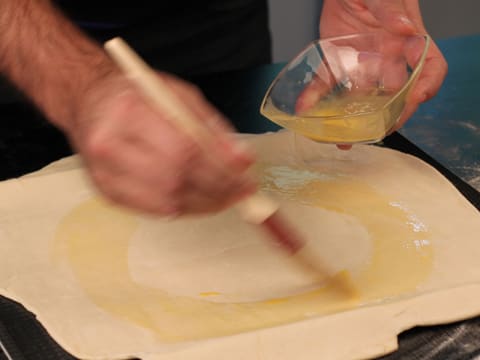 Galette des rois au caramel et aux pommes - 36