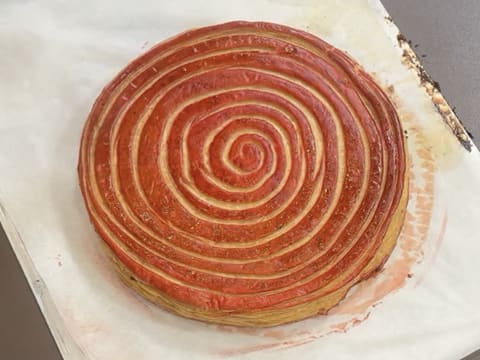 Galette des rois pistache-framboise - 145