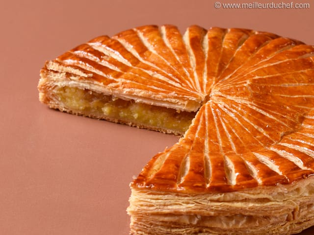 Galette des rois pomme-vanille