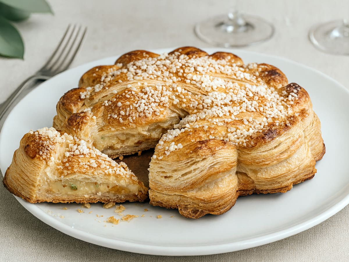 Galette feuilletée aux fruits confits Notre recette avec photos
