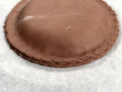 Galette feuilletée, crème noisette & praliné - 63