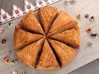 Galette des rois en parts individuelles