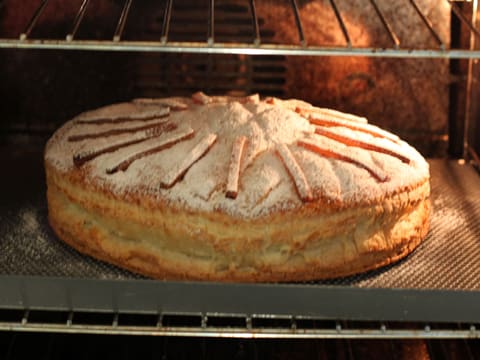 Galette des rois chocolat et oranges confites - 49