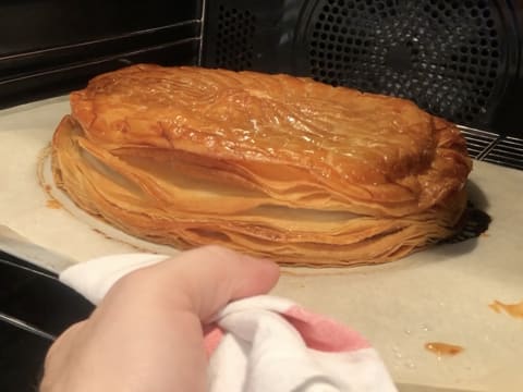 Galette des rois marmelade clémentine et frangipane noisette - 154