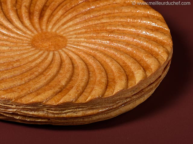 Galette des rois, fleur d'oranger, vanille