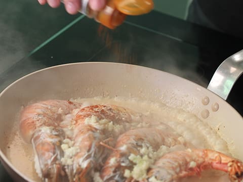 Gambas à la crème d'ail - 13