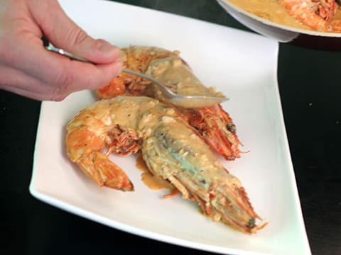 Gambas à la crème d'ail - 17