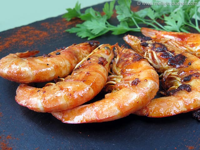 Gambas grillées