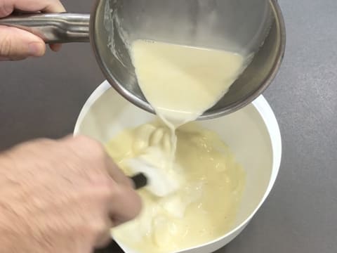 Ganache au chocolat blanc - 5