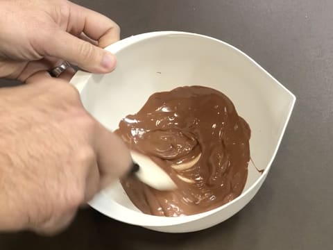 Ganache au chocolat au lait - 3