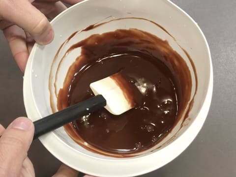 Ganache au chocolat au lait - 8