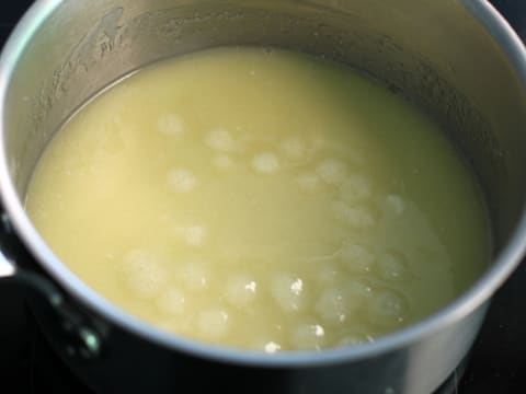 Gâteau aux amandes et sa crème citron - 13