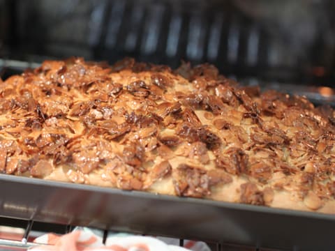 Gâteau aux amandes et sa crème citron - 27