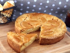 Gâteau basque à la crème