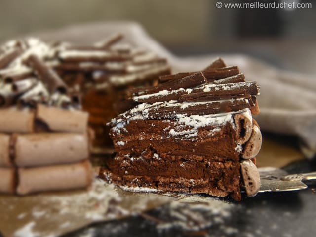 Gateau Concorde De Gaston Lenotre Notre Recette Illustree Meilleur Du Chef