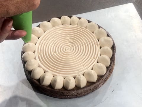 Gâteau de Noël crème de marron - 100