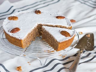 Gâteau fondant aux noix