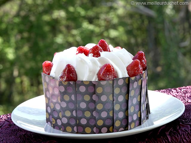 Gâteau aux fraises