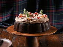 Gâteau gingerbread de Noël au chocolat