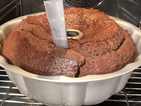 Gâteau gingerbread de Noël au chocolat - 26