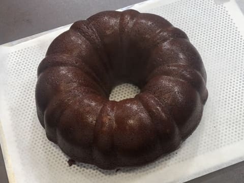 Gâteau gingerbread de Noël au chocolat - 31