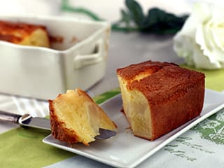 Gâteau moelleux aux poires