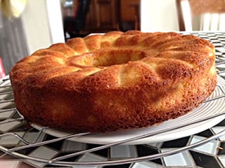 Gâteau moelleux aux pommes