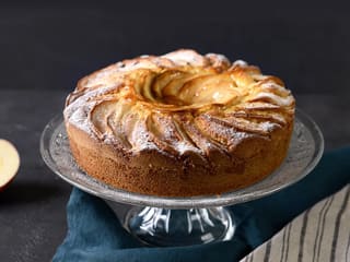 Gâteau au yaourt aux pommes