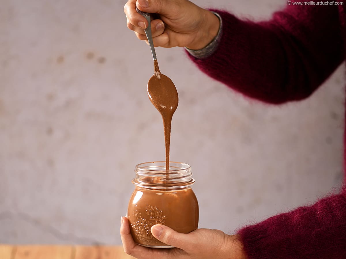 Gianduja (pâte noisette et chocolat), Recette