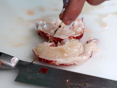 Homard de nos côtes, vin chaud aux fleurs d'hibiscus et choux d'hiver - 58