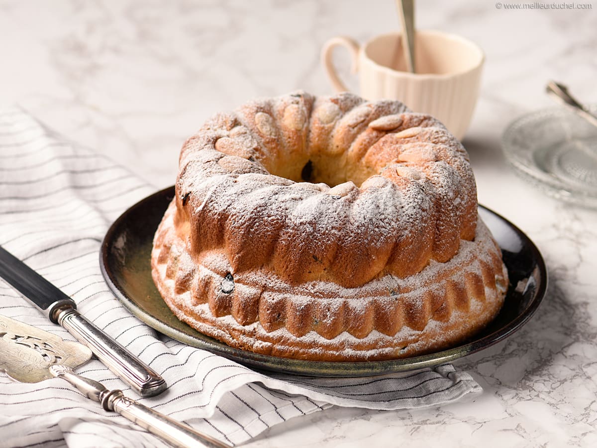 Mini Kouglof chocolat cœur pâte à tartiner