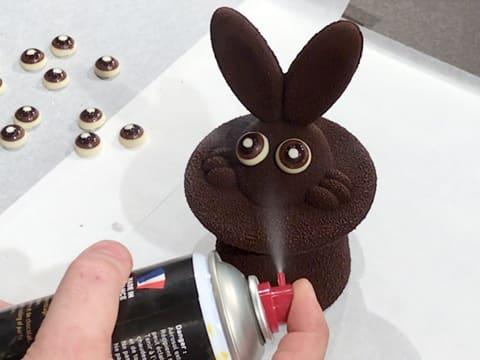 Moulage en chocolat du lapin Bunny - 100