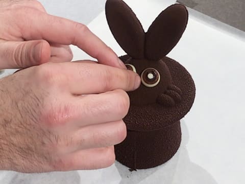 Moulage en chocolat du lapin Bunny - 99