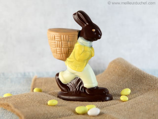 Lapin de Pâques en chocolat - Fiche recette avec photos - Meilleur du Chef