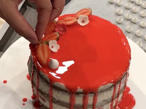 Layer cake aux fraises - 66