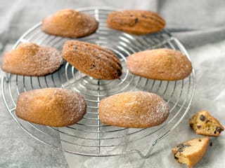 Madeleine vanille et pépites de chocolat