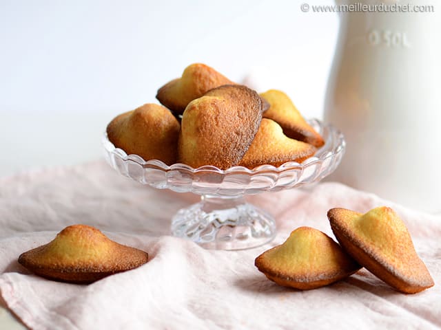 Madeleines Fiche Recette Illustree Meilleur Du Chef