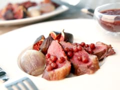 Magret de canard aux figues