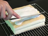 Marbrer un mille-feuilles au fondant - 16