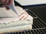 Marbrer un mille-feuilles au fondant - 18