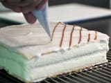 Marbrer un mille-feuilles au fondant - 19