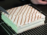 Marbrer un mille-feuilles au fondant - 20