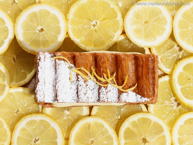 Mille-feuilles légers au citron