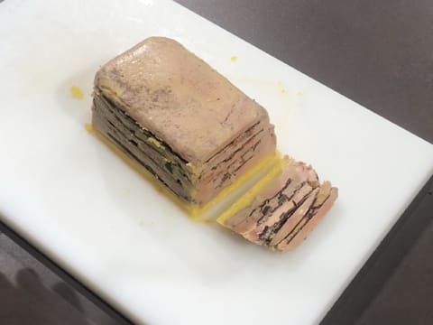 Mille-feuille de foie gras et chocolat - 112