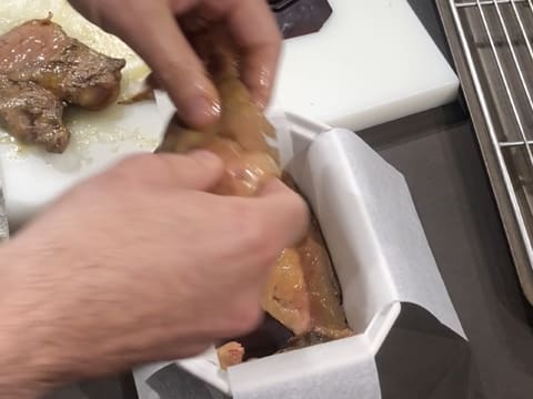 Mille-feuille de foie gras et chocolat - 74